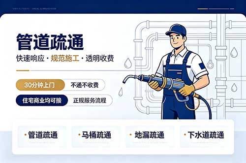 五河管道疏通